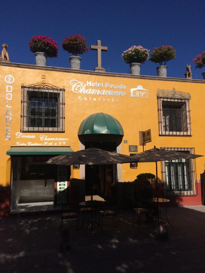 Hotel Posada Chamacuero Comonfort Bagian luar foto